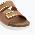 Damen-Pantoletten Scholl Montery 2 Straps Ad Med cognac 7