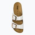 Slides Schlappen  Damen Scholl Noelle Patlea white 5
