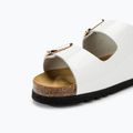 Slides Schlappen  Damen Scholl Noelle Patlea white 7