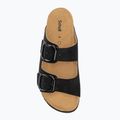 Scholl Lucie Suede Damen Flip-Flops schwarz 5