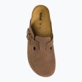 Slides Schlappen  Damen Scholl Fae Nub light brown 5