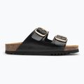 Damen-Flip-Flops Scholl Josephine Laminiert schwarz 2