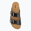 Damen-Flip-Flops Scholl Josephine Laminiert schwarz 5