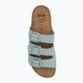Scholl Rio Wedge Ad Med blassblau Damen-Flip-Flops 5