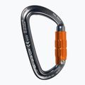 Kletterkarabiner CAMP Orbit 2Lock gun metal/orange 3