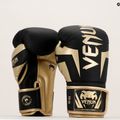 Venum Elite Herren Boxhandschuhe schwarz und gold VENUM-1392 10