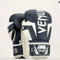 Venum Elite blaue und weiße Boxhandschuhe 1392 12