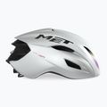 Fahrradhelm MET Manta MIPS white holographic glossy 3