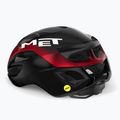 MET Fahrradhelm Rivale II Mips schwarz/rot metallic glänzend 3