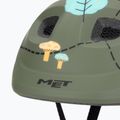 MET Kinderfahrradhelm Hooray grün Wald glänzend 7