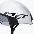 Fahrradhelm MET Codatronica white/silver matte glossy 7