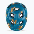 Fahrrad Helm Kinder MET Hooray blue teckel glossy 7