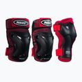 Roces Ventilated 3 Pack 2 Kinderkissen-Set schwarz/rot 31352
