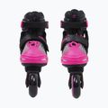 Roces Jokey X Girl Kinder Rollschuhe schwarz/rosa 4
