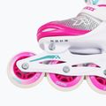 Roces Jokey X Girl Kinder Rollschuhe weiß/rosa 6