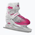 Kinderschlittschuhe Roces Jokey Ice X white/pink