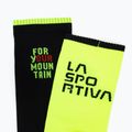 LaSportiva For Your Mountain Laufsocken gelb und schwarz 69R999720 4