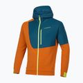 Herren Kletter Sweatshirt LaSportiva Mood Hoody orange und navy blau N71208639