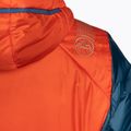 La Sportiva Damen Daunenjacke Mythic Primaloft Kirschtomate/Sturmblau 5