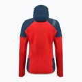 Women's La Sportiva Session Tech Hoody sturmblau/kirschtomatenfarbenes Trekking-Sweatshirt 2