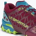 La Sportiva Bushido II Damen Laufschuh burgunderrot-blau 36T502624 11