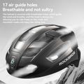 Fahrradhelm Rockbros 100036001 With Remote Control and Warning Light black 2
