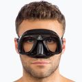 Cressi Superocchio Tauchmaske schwarz/schwarz 5