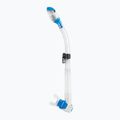 Cressi Dry klarer blauer Schnorchel ES259 4