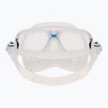 Cressi Marea + Gamma Tauchset Maske + Schnorchel blau/farblos DM1000052 5