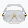 Cressi Kinderschnorchelset Marea Jr Maske + Schnorchel Top klar gelb 2