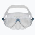 Cressi Marea Top Kinderschnorchelset Maske + Schnorchel klar blau DM1000062 2