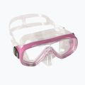 Cressi Ondina Kinder-Schnorchel-Set + Top-Maske + Schnorchel klar rosa DM11134 10
