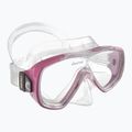 Cressi Onda klar/rosa Tauchmaske