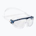 Bademaske Cressi Skylight farblos-blau DE2332