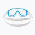 Cressi Baloo Kinderschwimmmaske weiß und blau DE203220 5