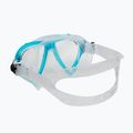 Cressi Schnorchelset Ocean Maske + Gamma Schnorchel klar blau DM1000113 4