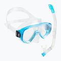 Cressi Ondina Kinderschnorchelset + Top Maske + Schnorchel Klar Aquamarin DM11133