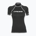 Damen-Badeshirt Cressi Rash Guard S/SL schwarz/weiß LW476853