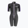 Cressi Lido Shorty 2 mm Damen Neoprenanzug schwarz/lila