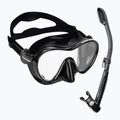 Cressi F1 + Supernova Dry Tauchset schwarz