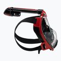 Cressi Duke Dry Vollgesichtsmaske zum Schnorcheln schwarz und rot XDT005058 3