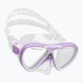 Cressi Rocks Jr Dive Tauchset flieder/weiß 3