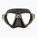 Cressi Zeus Tauchmaske schwarz/gold 2