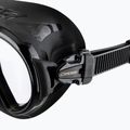 Cressi Zeus Ultravision Tauchmaske schwarz/schwarz/rote Gläser 4