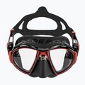 Cressi Zeus Tauchmaske schwarz/rot 2