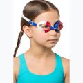 Cressi Seahorse blau/weiß/rot Kinderschwimmbrille 6