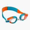 Cressi Starfish rot/azurblaue Kinder-Schwimmbrille