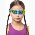 Cressi Starfish grün/azurblaue Kinderschwimmbrille 3