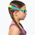 Cressi Starfish grün/azurblaue Kinderschwimmbrille 5