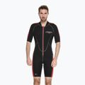 Cressi Lido Shorty 2 mm Herren Neoprenanzug schwarz/rot